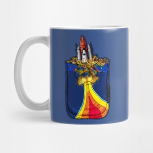 Rocket Pocket Mug